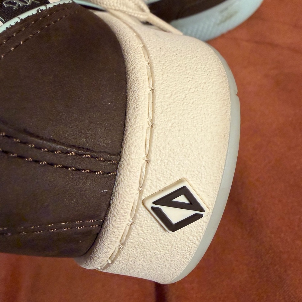 Dior White and Brown Sneakers with Mint Accents - Picture 8 of 11